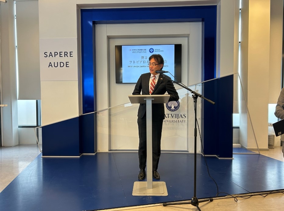 吉田大使による挨拶